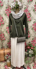Load image into Gallery viewer, Olive rose sweatshirt

