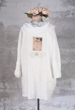 Load image into Gallery viewer, White linen hooded &#39;Billy May&#39; Shirt
