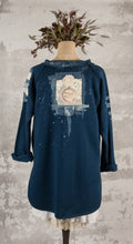 Load image into Gallery viewer, Dark denim blue sweatshirt
