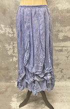 Load image into Gallery viewer, Violet blue rooshed skirt
