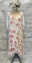 Load image into Gallery viewer, Peaches and cream floral Caitlyn dress
