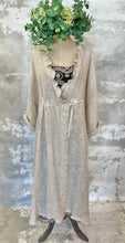 Load image into Gallery viewer, Natural linen coat dress
